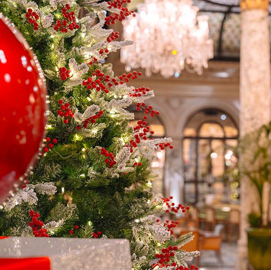 Holiday Teas gallery image for Palm Court Christmas Day Afternoon Tea