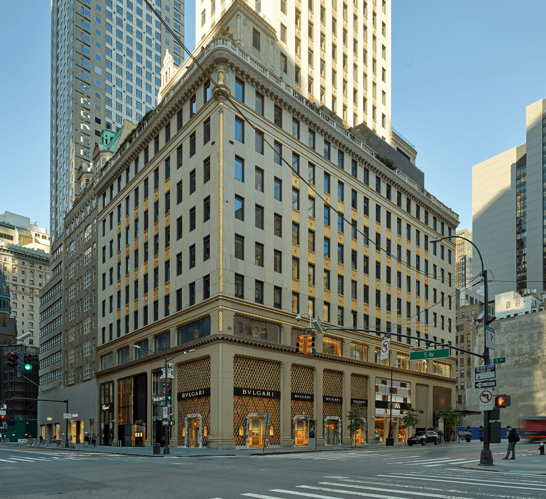 October On Fifth gallery image for  Bvlgari's Fifth Avenue Flagship